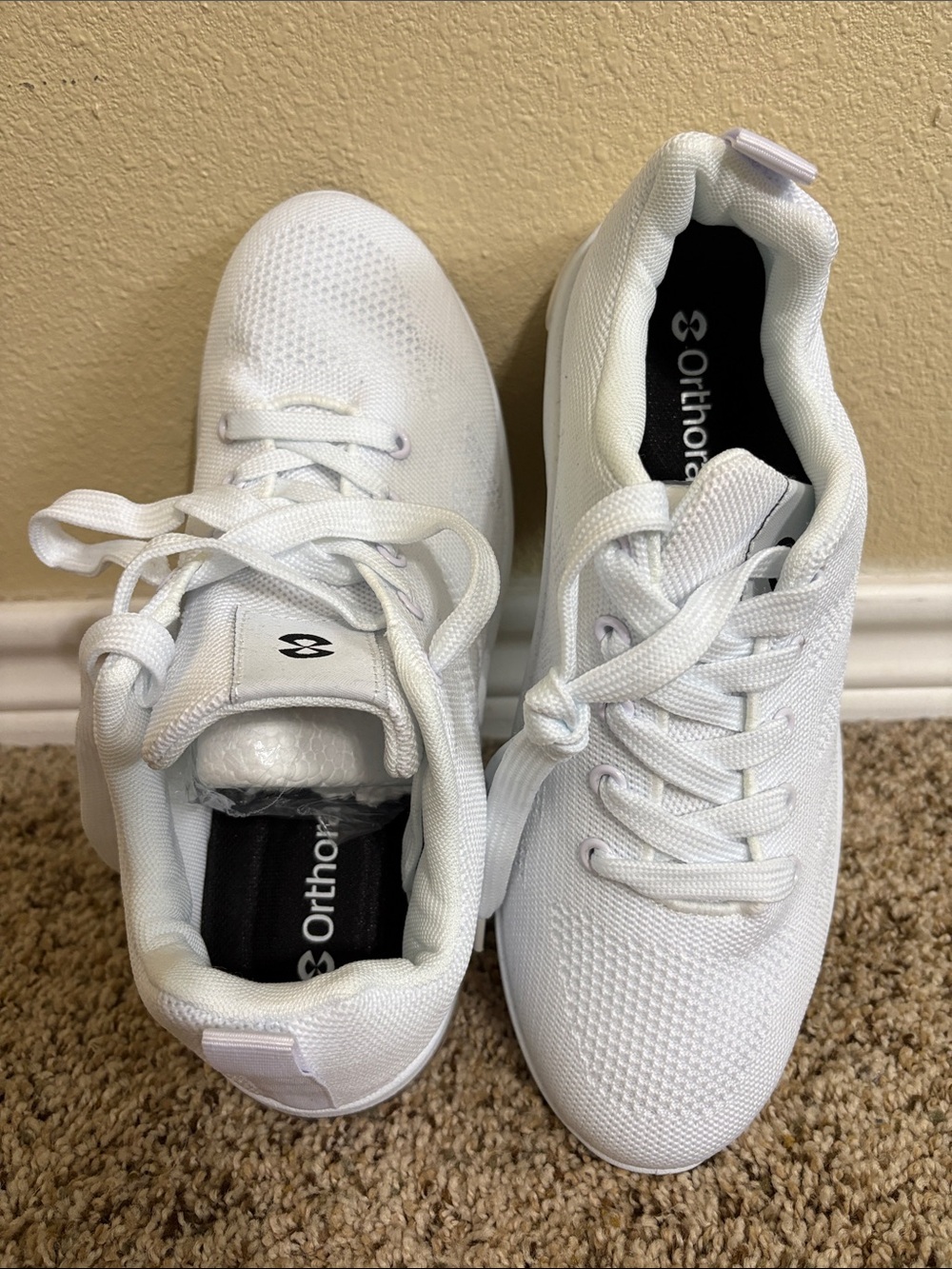 Orthora Pro 12-Hour Shift Sneakers Plantar Fasciitis Relief Women's 8 / Men's 6.